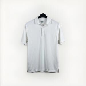 Ben Hogan Performance Golf Polo Shirt Men's Medium White Short Sleeve